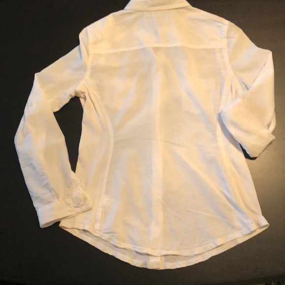 Old Navy White Button Down Shirt Size Small - Picture 3 of 4
